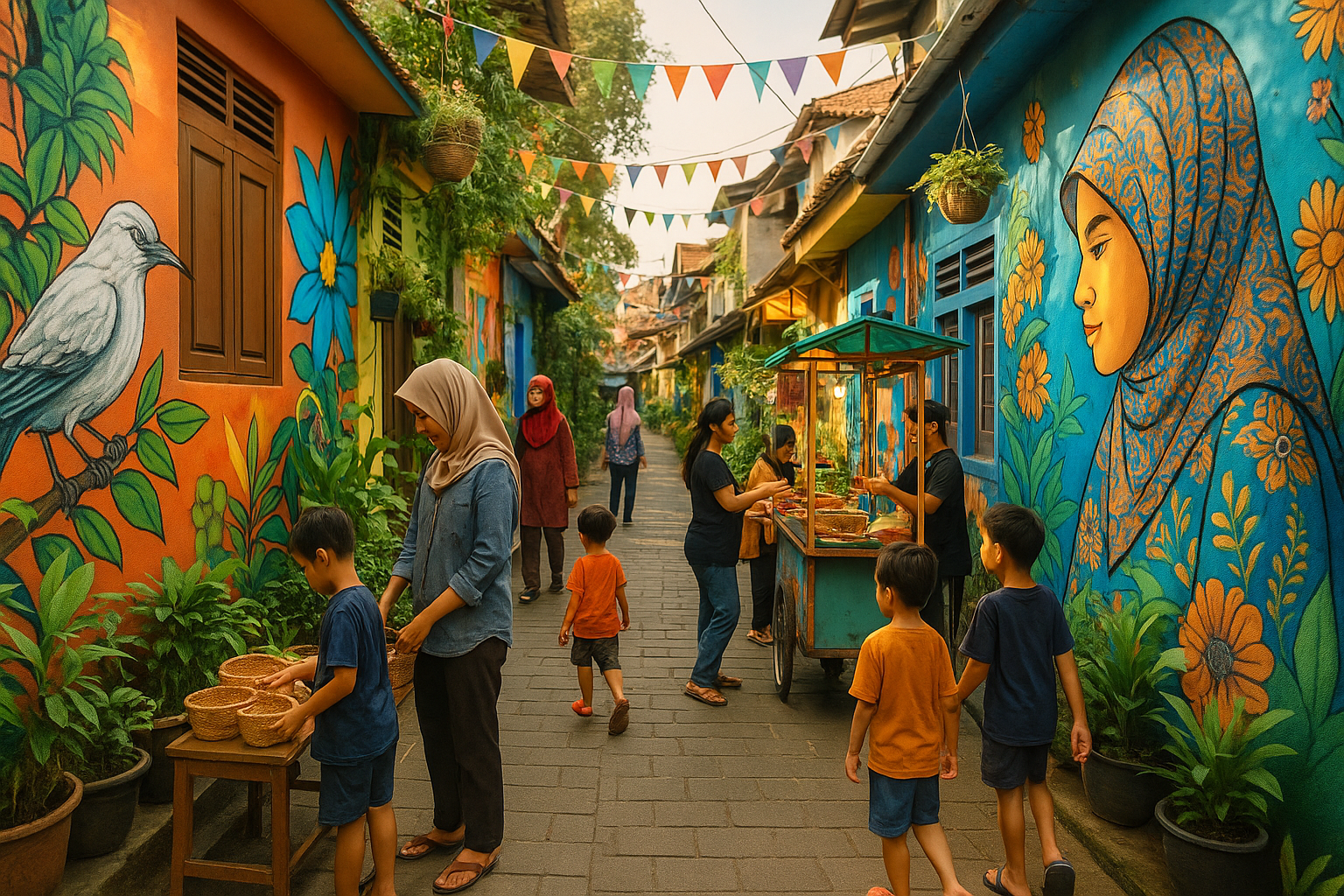 Weekend Murah Meriah di Kampung Tematik: Seru Tanpa Ribet!